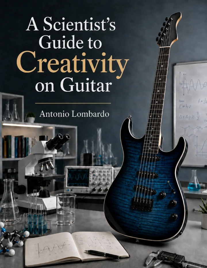 Cover of A Scientist’s Guide to Creativity on Guitar